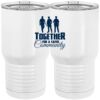 20 oz. Tall Stainless Steel Vacuum Insulated Tumbler White Thumbnail