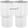 20 oz. Tall Stainless Steel Vacuum Insulated Tumbler White Thumbnail