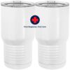 20 oz. Tall Stainless Steel Vacuum Insulated Tumbler White Thumbnail