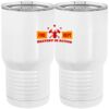 20 oz. Tall Stainless Steel Vacuum Insulated Tumbler White Thumbnail