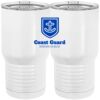 20 oz. Tall Stainless Steel Vacuum Insulated Tumbler White Thumbnail