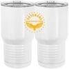 20 oz. Tall Stainless Steel Vacuum Insulated Tumbler White Thumbnail