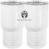 20 oz. Tall Stainless Steel Vacuum Insulated Tumbler White Thumbnail