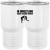 20 oz. Tall Stainless Steel Vacuum Insulated Tumbler White Thumbnail