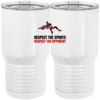20 oz. Tall Stainless Steel Vacuum Insulated Tumbler White Thumbnail