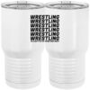 20 oz. Tall Stainless Steel Vacuum Insulated Tumbler White Thumbnail