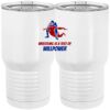 20 oz. Tall Stainless Steel Vacuum Insulated Tumbler White Thumbnail