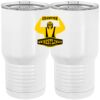 20 oz. Tall Stainless Steel Vacuum Insulated Tumbler White Thumbnail