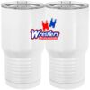 20 oz. Tall Stainless Steel Vacuum Insulated Tumbler White Thumbnail