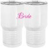 20 oz. Tall Stainless Steel Vacuum Insulated Tumbler White Thumbnail