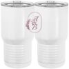 20 oz. Tall Stainless Steel Vacuum Insulated Tumbler White Thumbnail