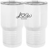 20 oz. Tall Stainless Steel Vacuum Insulated Tumbler White Thumbnail