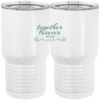 20 oz. Tall Stainless Steel Vacuum Insulated Tumbler White Thumbnail
