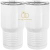 20 oz. Tall Stainless Steel Vacuum Insulated Tumbler White Thumbnail