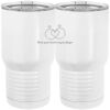 20 oz. Tall Stainless Steel Vacuum Insulated Tumbler White Thumbnail
