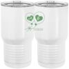 20 oz. Tall Stainless Steel Vacuum Insulated Tumbler White Thumbnail
