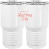 20 oz. Tall Stainless Steel Vacuum Insulated Tumbler White Thumbnail