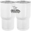 20 oz. Tall Stainless Steel Vacuum Insulated Tumbler White Thumbnail