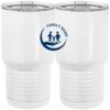 20 oz. Tall Stainless Steel Vacuum Insulated Tumbler White Thumbnail