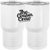 20 oz. Tall Stainless Steel Vacuum Insulated Tumbler White Thumbnail