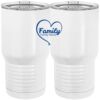 20 oz. Tall Stainless Steel Vacuum Insulated Tumbler White Thumbnail