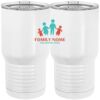 20 oz. Tall Stainless Steel Vacuum Insulated Tumbler White Thumbnail