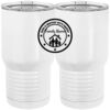 20 oz. Tall Stainless Steel Vacuum Insulated Tumbler White Thumbnail