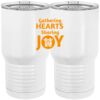 20 oz. Tall Stainless Steel Vacuum Insulated Tumbler White Thumbnail