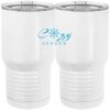 20 oz. Tall Stainless Steel Vacuum Insulated Tumbler White Thumbnail