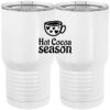 20 oz. Tall Stainless Steel Vacuum Insulated Tumbler White Thumbnail