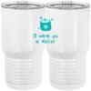 20 oz. Tall Stainless Steel Vacuum Insulated Tumbler White Thumbnail