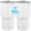 20 oz. Tall Stainless Steel Vacuum Insulated Tumbler White Thumbnail
