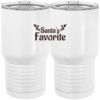 20 oz. Tall Stainless Steel Vacuum Insulated Tumbler White Thumbnail