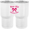 20 oz. Tall Stainless Steel Vacuum Insulated Tumbler White Thumbnail