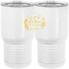20 oz. Tall Stainless Steel Vacuum Insulated Tumbler White Thumbnail