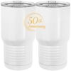 20 oz. Tall Stainless Steel Vacuum Insulated Tumbler White Thumbnail