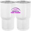 20 oz. Tall Stainless Steel Vacuum Insulated Tumbler White Thumbnail