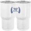 20 oz. Tall Stainless Steel Vacuum Insulated Tumbler White Thumbnail
