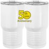 20 oz. Tall Stainless Steel Vacuum Insulated Tumbler White Thumbnail