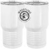 20 oz. Tall Stainless Steel Vacuum Insulated Tumbler White Thumbnail