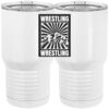 20 oz. Tall Stainless Steel Vacuum Insulated Tumbler White Thumbnail