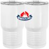 20 oz. Tall Stainless Steel Vacuum Insulated Tumbler White Thumbnail