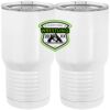 20 oz. Tall Stainless Steel Vacuum Insulated Tumbler White Thumbnail