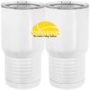 20 oz. Tall Stainless Steel Vacuum Insulated Tumbler White Thumbnail