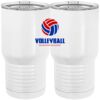 20 oz. Tall Stainless Steel Vacuum Insulated Tumbler White Thumbnail