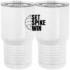 20 oz. Tall Stainless Steel Vacuum Insulated Tumbler White Thumbnail