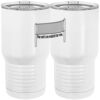 20 oz. Tall Stainless Steel Vacuum Insulated Tumbler White Thumbnail