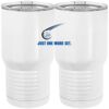 20 oz. Tall Stainless Steel Vacuum Insulated Tumbler White Thumbnail