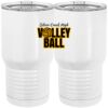 20 oz. Tall Stainless Steel Vacuum Insulated Tumbler White Thumbnail