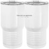 20 oz. Tall Stainless Steel Vacuum Insulated Tumbler White Thumbnail